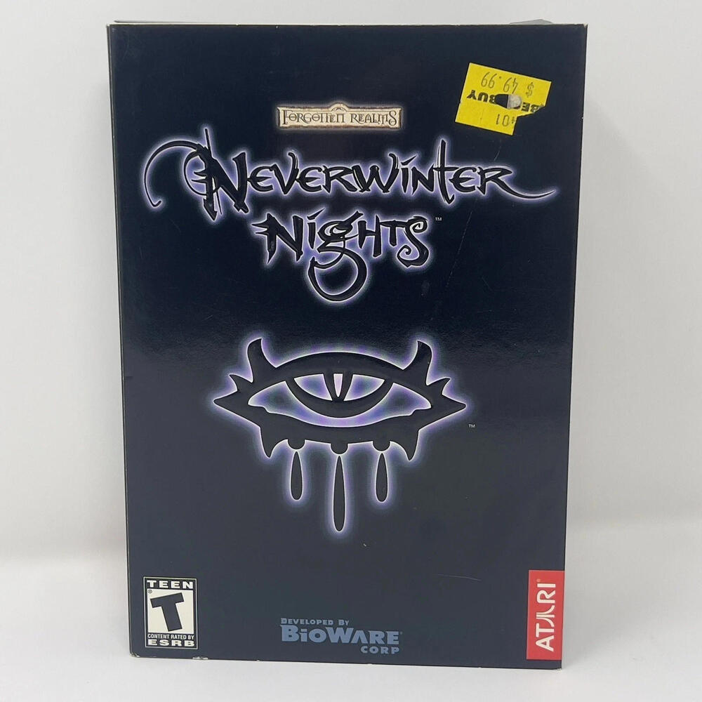 Neverwinter Nights w/ Shadows of Undrentide Hordes of the Underdark Expansions